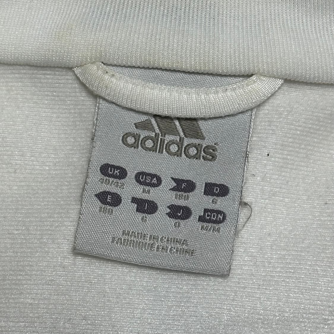 M 아디다스 독일 국대 벤츠 화이트 트랙탑 상품이미지4