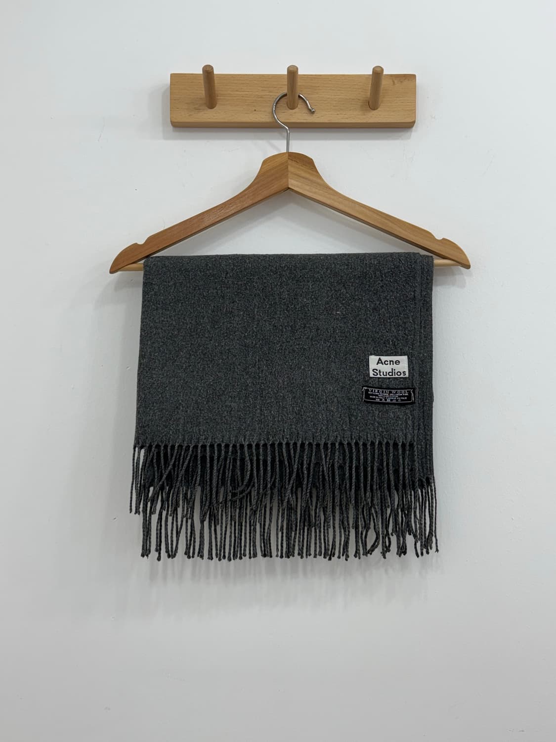 아크네 스튜디오 버진울(양모) 100% 머플러(네고 가능)  상품이미지5