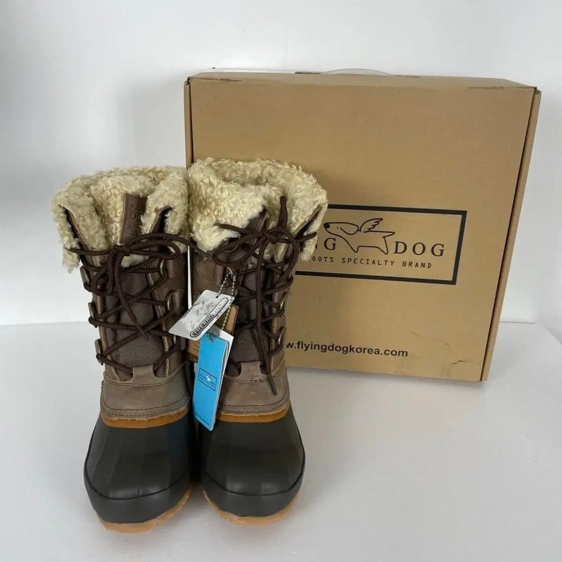 (새상품) Flying Dog 플라잉독 여성 방한 부츠 240 JS 상품이미지1