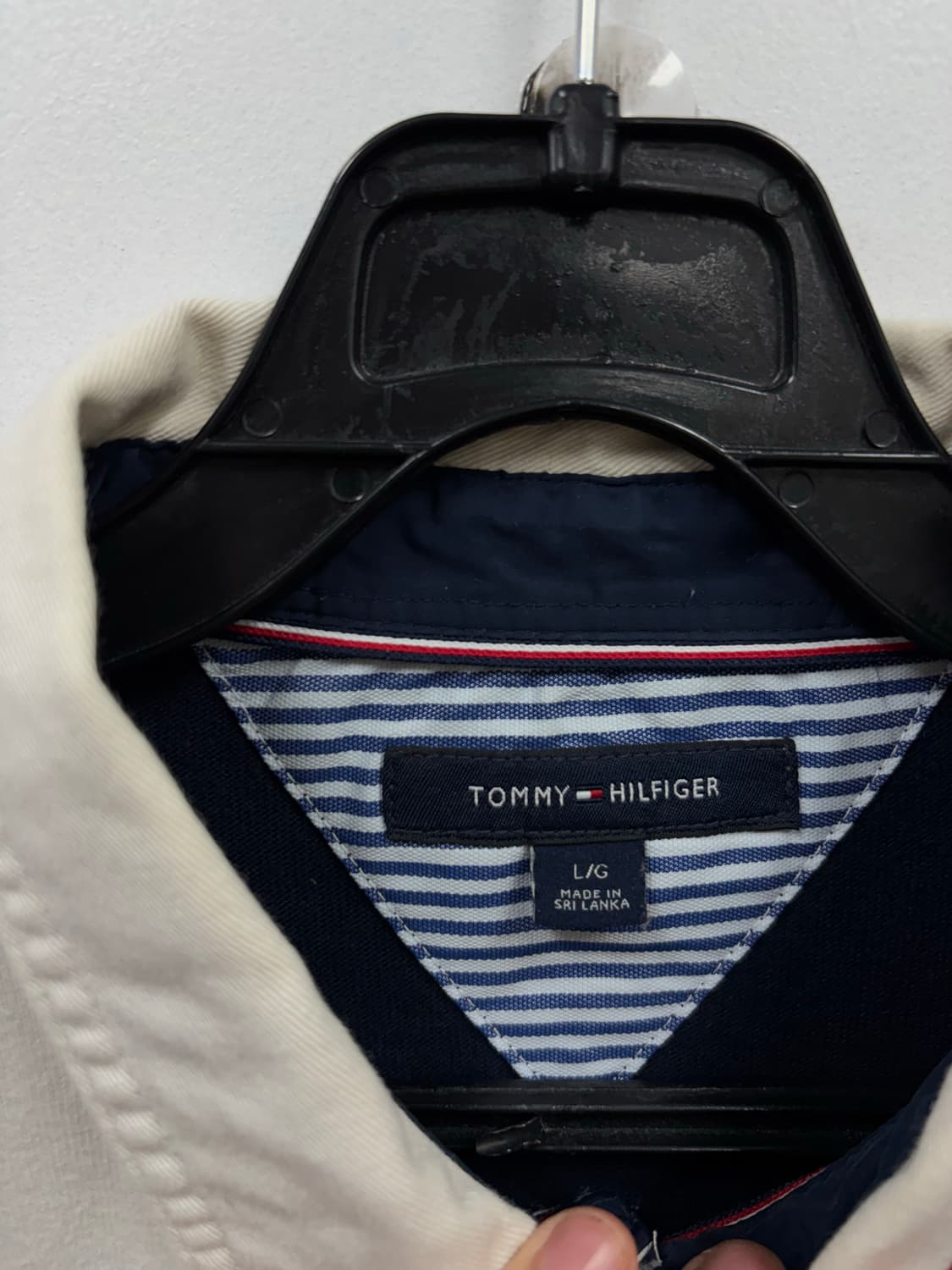 타미힐피거 올드스쿨  레터링 럭비 카라티 상품이미지5