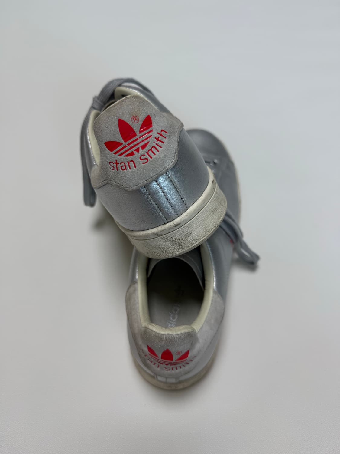 아디다스 스탠스미스 메탈릭 실버 270 상품이미지5