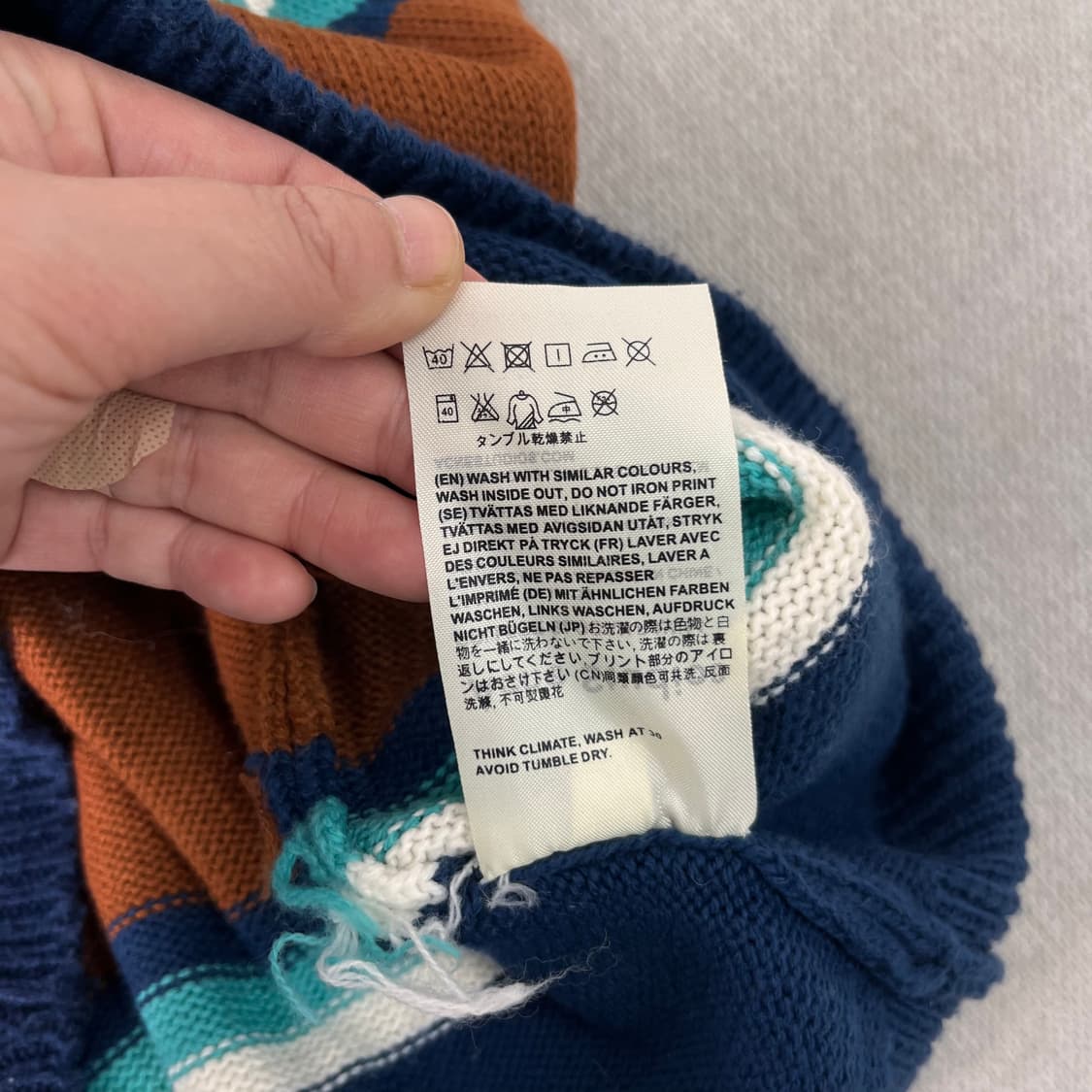 100 아크네 스튜디오 니마 페이스로고 스프라이트 니트 상품이미지6