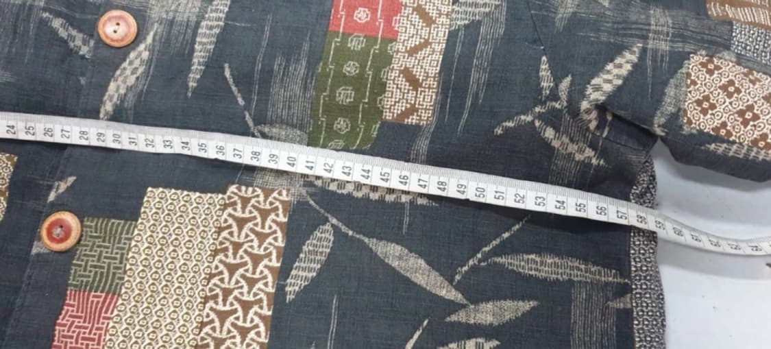 일본 빈티지 패턴 셔츠 M~L. 상품이미지6