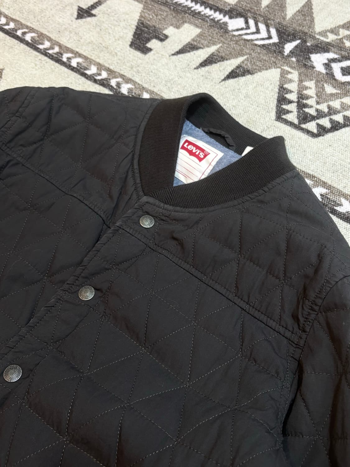 리바이스 퀄팅 자켓 브라운 상품이미지4