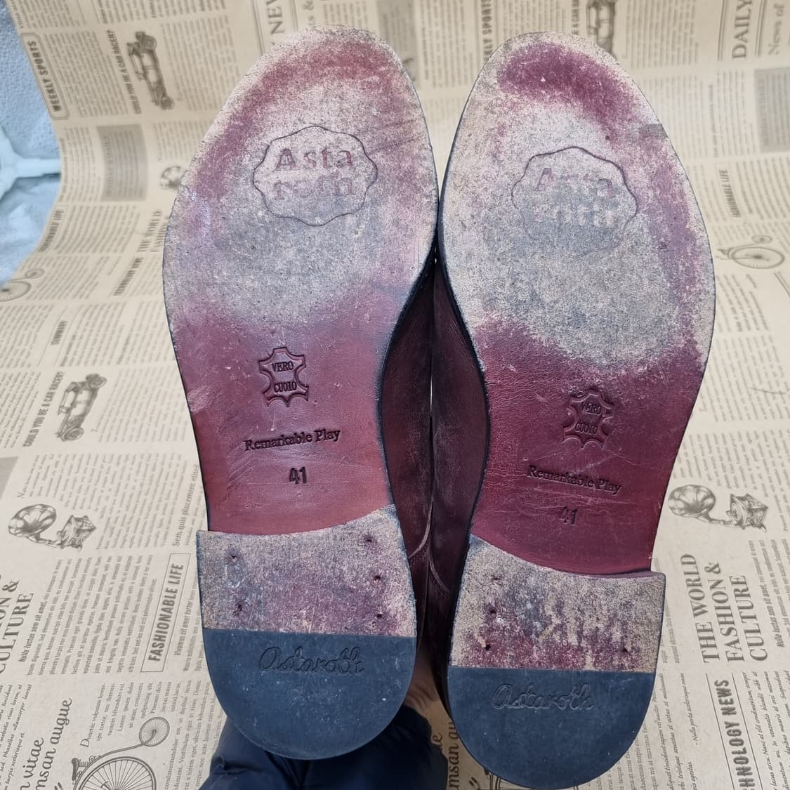 리마커블 플레이 레더 남성구두255 상품이미지3