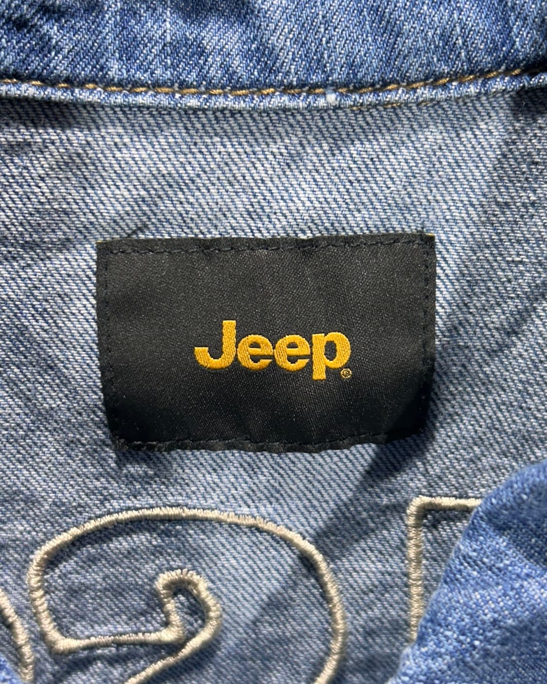 XL 지프(Jeep) 클래식 워싱 중청 데님 워크 셔츠 상품이미지6