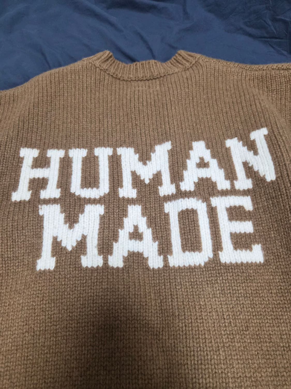 휴먼메이드 휴먼호프 bts 제이홉 니트 브라운 m사이즈 상품이미지7