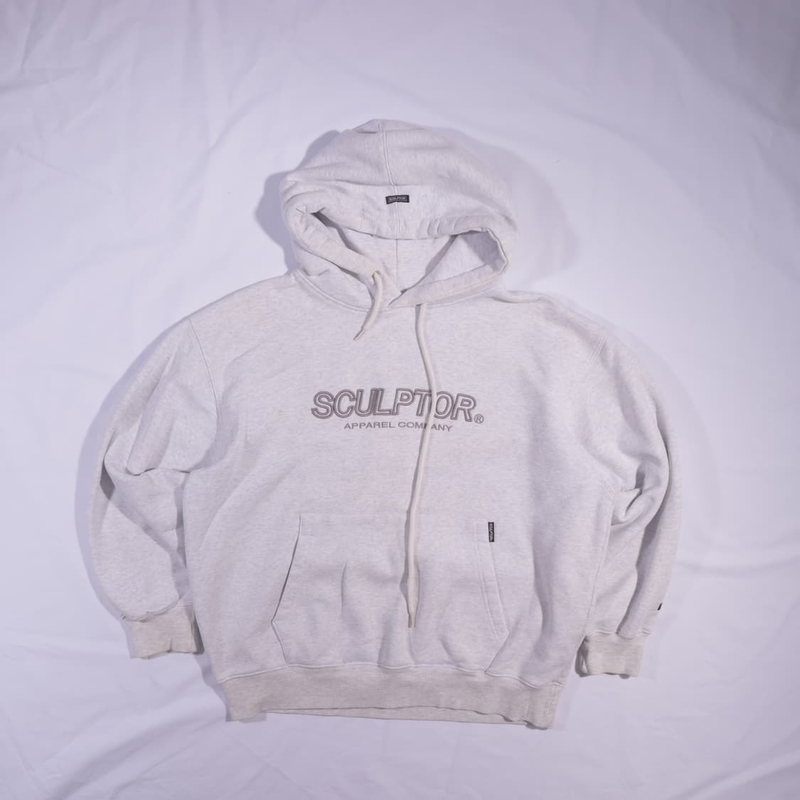 스컬프터 자수 후드 B143 상품이미지1