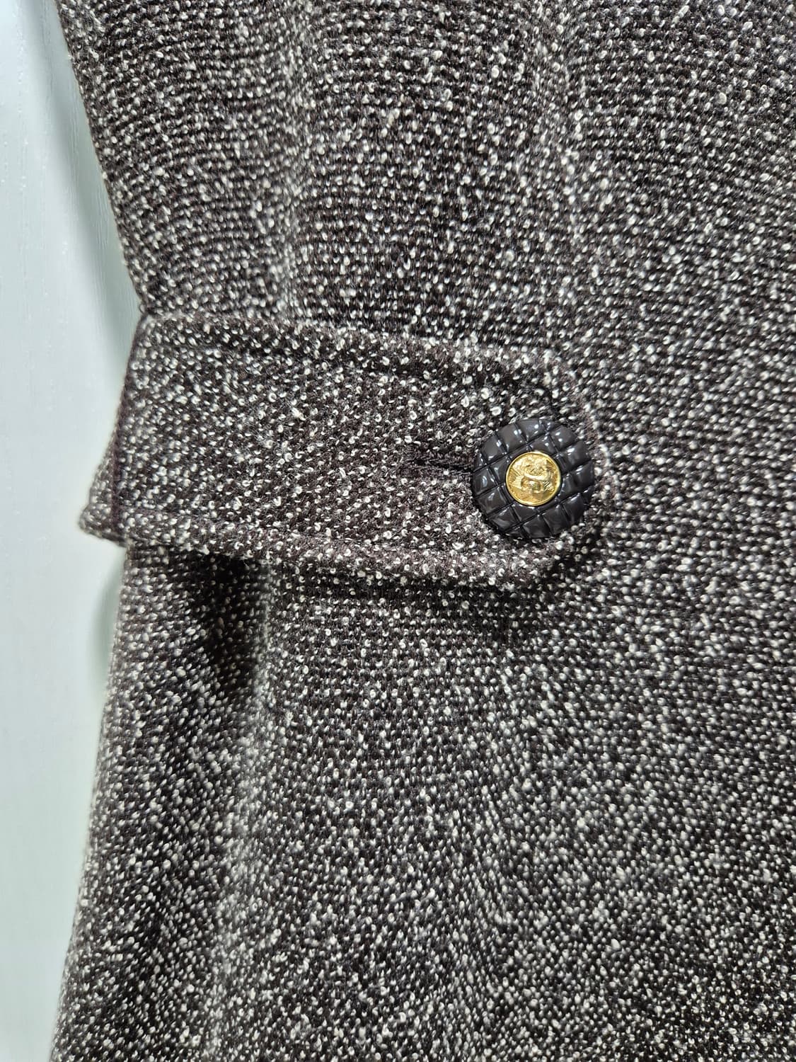 브라운 톤 슬리브리스 원피스 상품이미지3