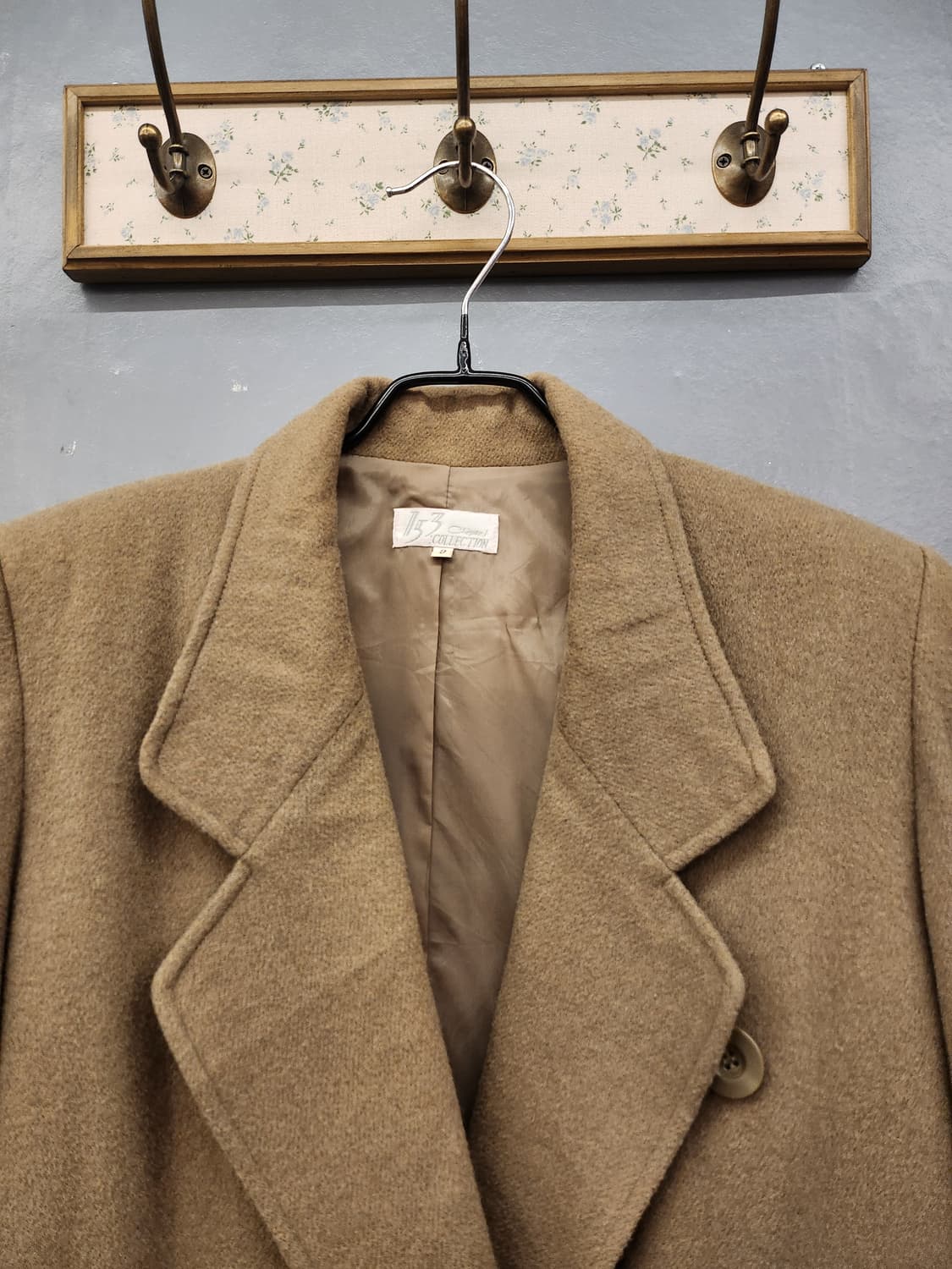 일본빈티지 울하프코트 상품이미지2