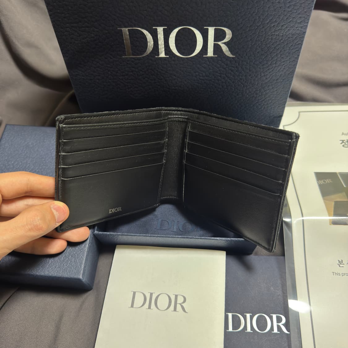 [풀박스] 디올 오블리크 반지갑 상품이미지3