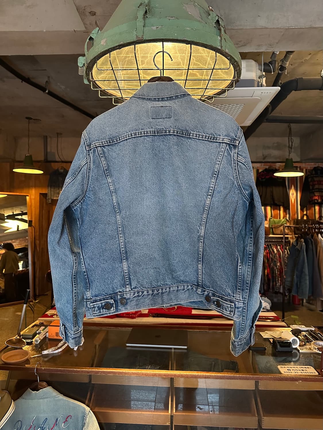 80s USA 빈티지 리바이스 3세대 데님 트러커 자켓 상품이미지5