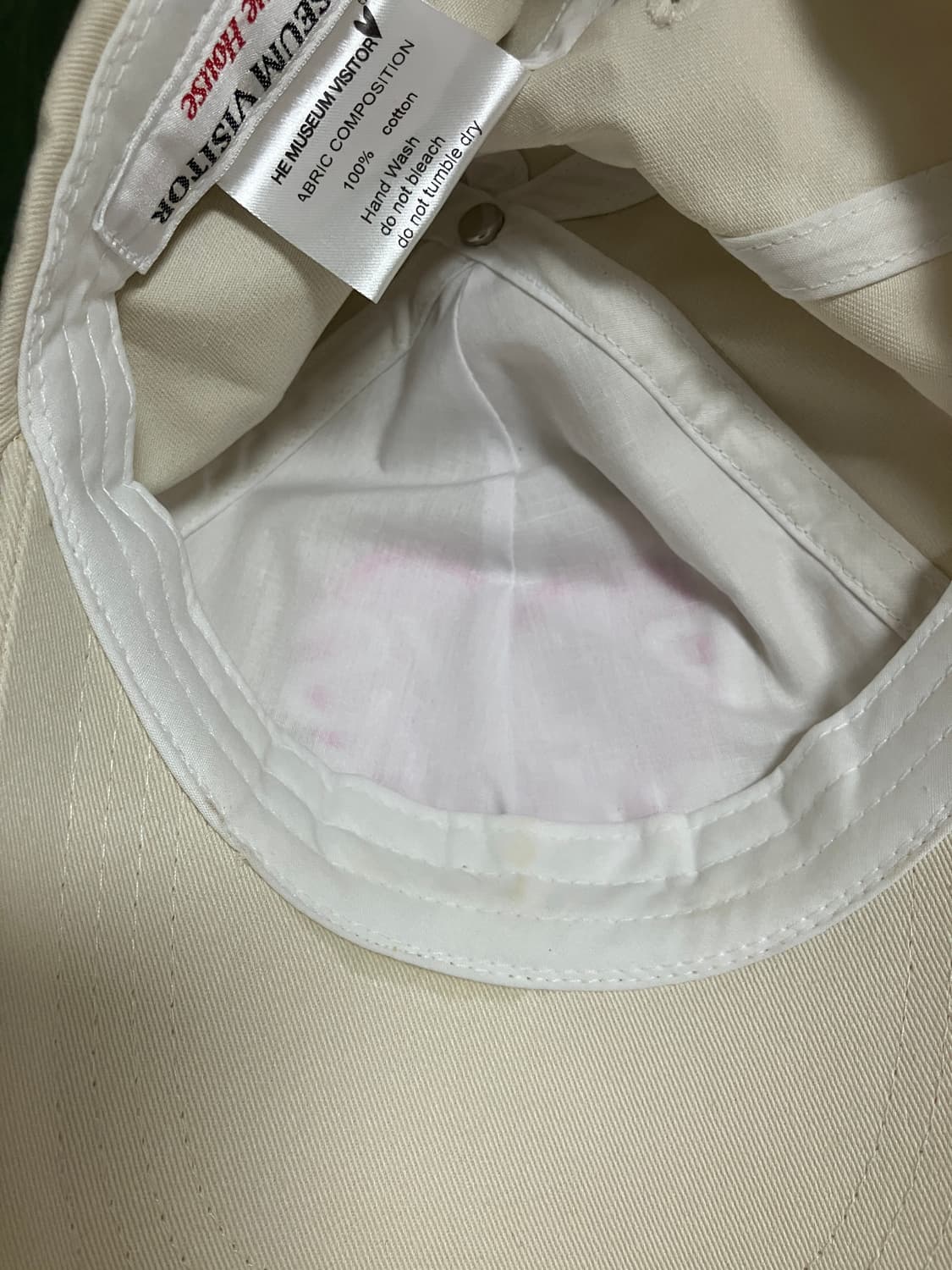 더뮤지엄비지터 BNG 볼캡 베이지 beige 상품이미지4