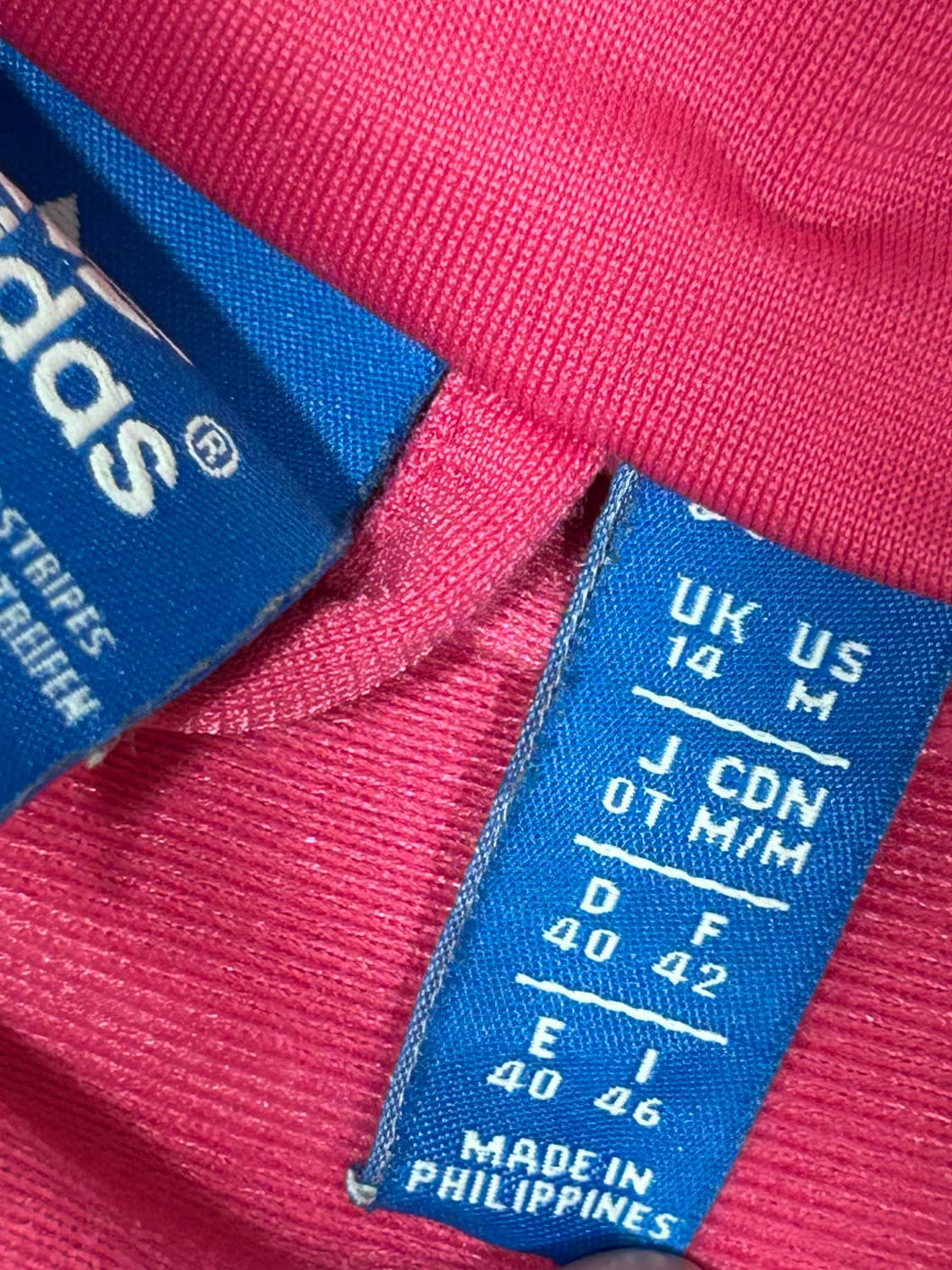 아디다스 핫핑크 갸루 져지 상품이미지6