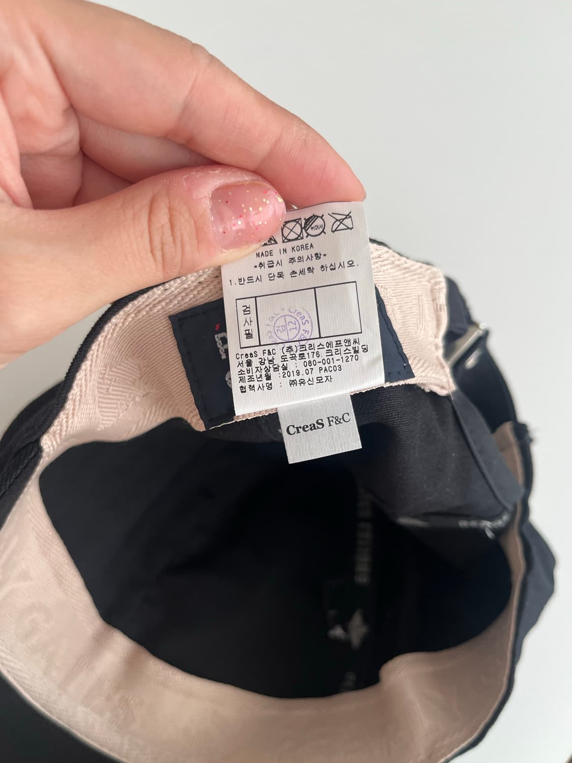 56) 파리게이츠 골프 볼캡 모자 블랙 상품이미지6