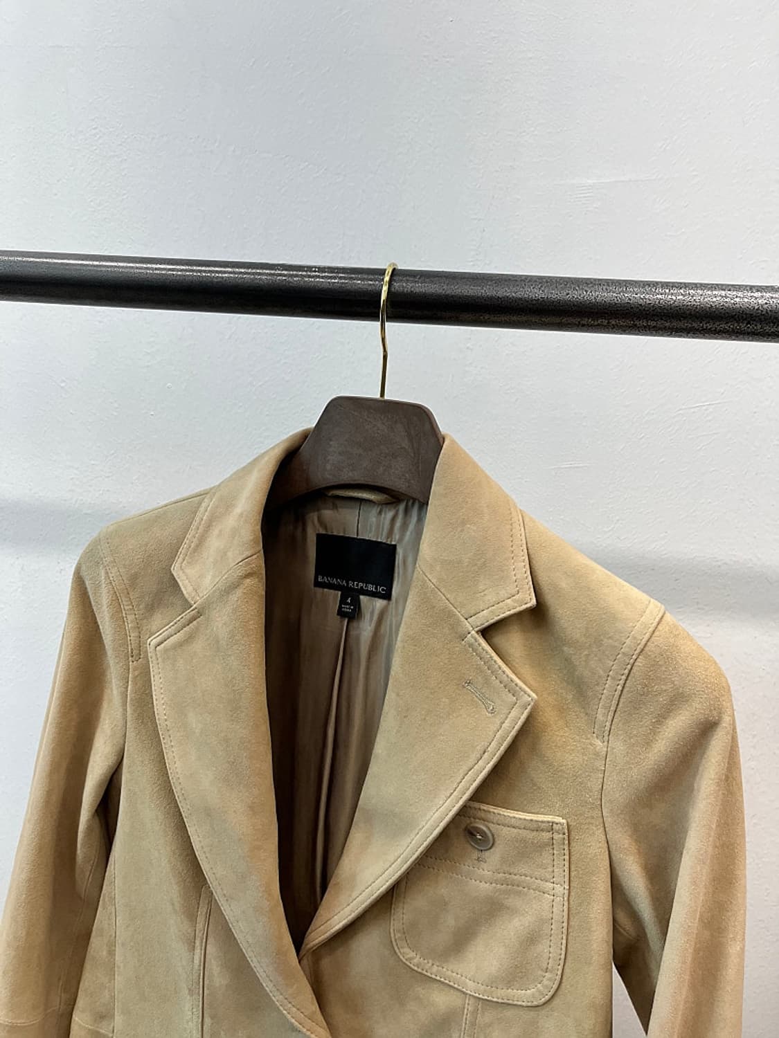 여) 바나나리퍼블릭 신형 스웨이드 블레이져  상품이미지3