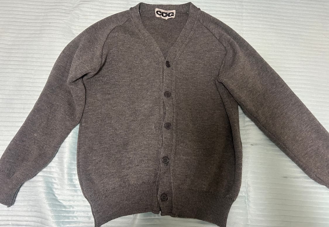 Cdg 꼼데가르송 스쿨가디건 L 그레이 상품이미지2