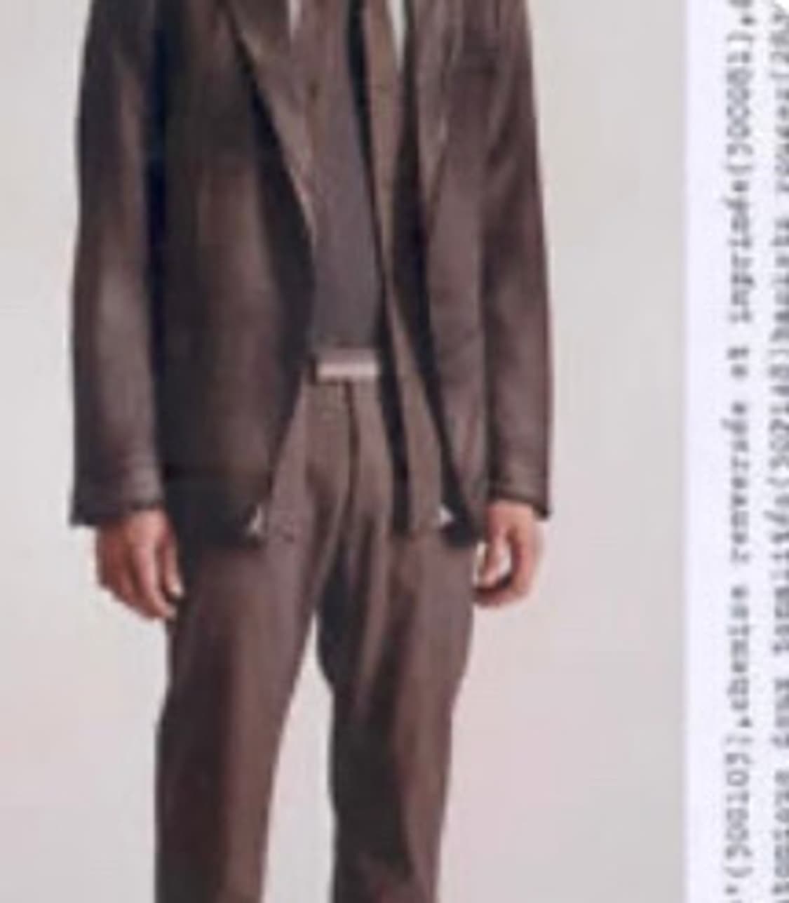 52) 마틴 마르지엘라 체크 그라데이션 자켓 상품이미지2