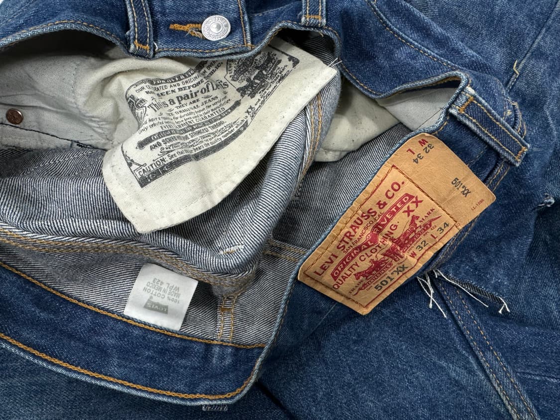 리바이스 501XX 00s 데님 상품이미지6