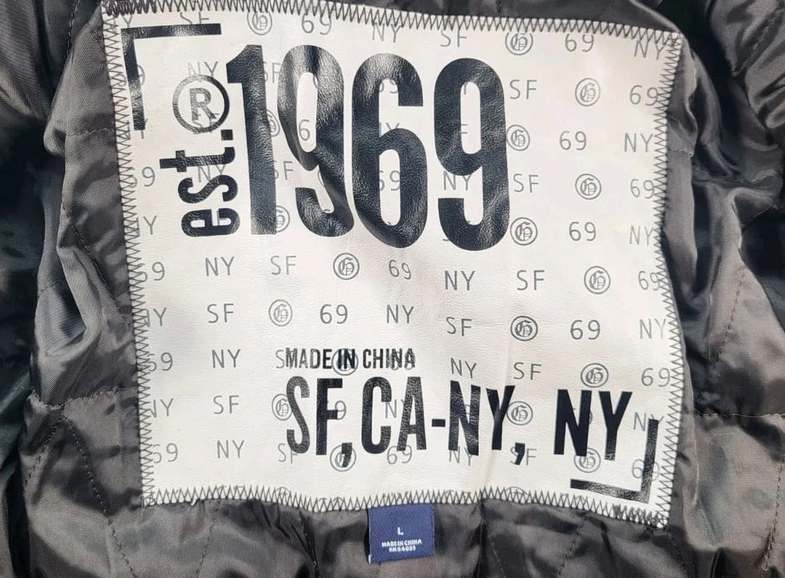 올드 갭 브라운 모터사이클 가죽 자켓 상품이미지4