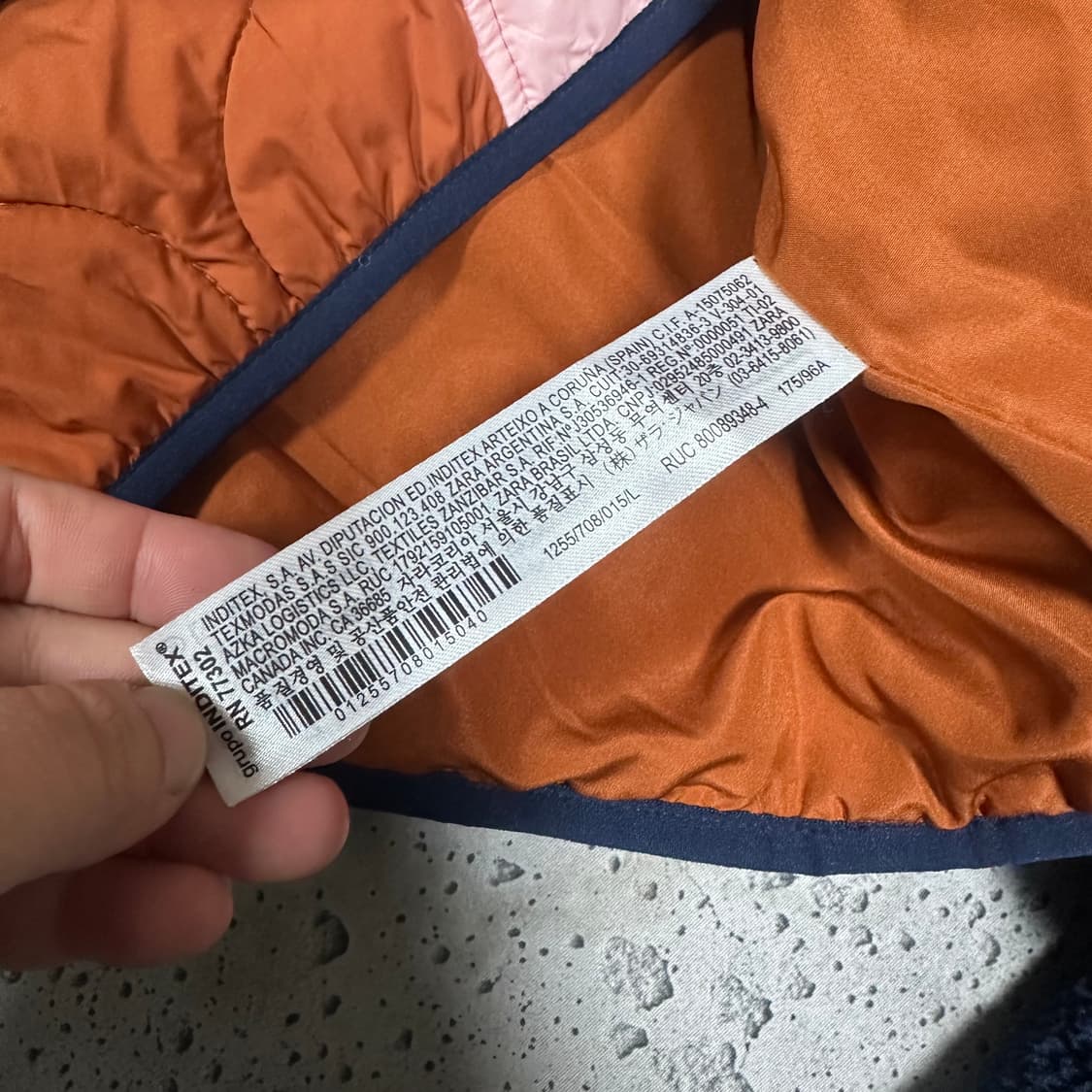 ✨ (바배) 자라 플리스 퀄팅 크롭 자켓  상품이미지4