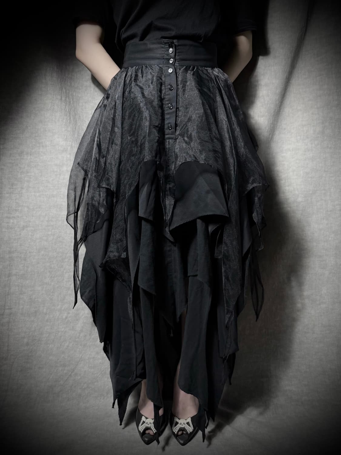 alice auaa Gothic Archive Layered Skirt  상품이미지1