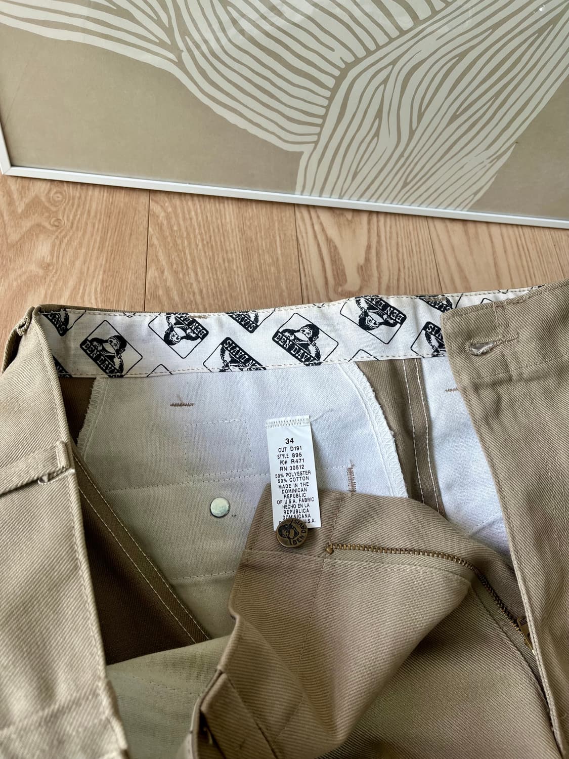 상태ss))BENDAVIS 벤데이비스 오리지널 벤스 워크팬츠34/30 상품이미지3