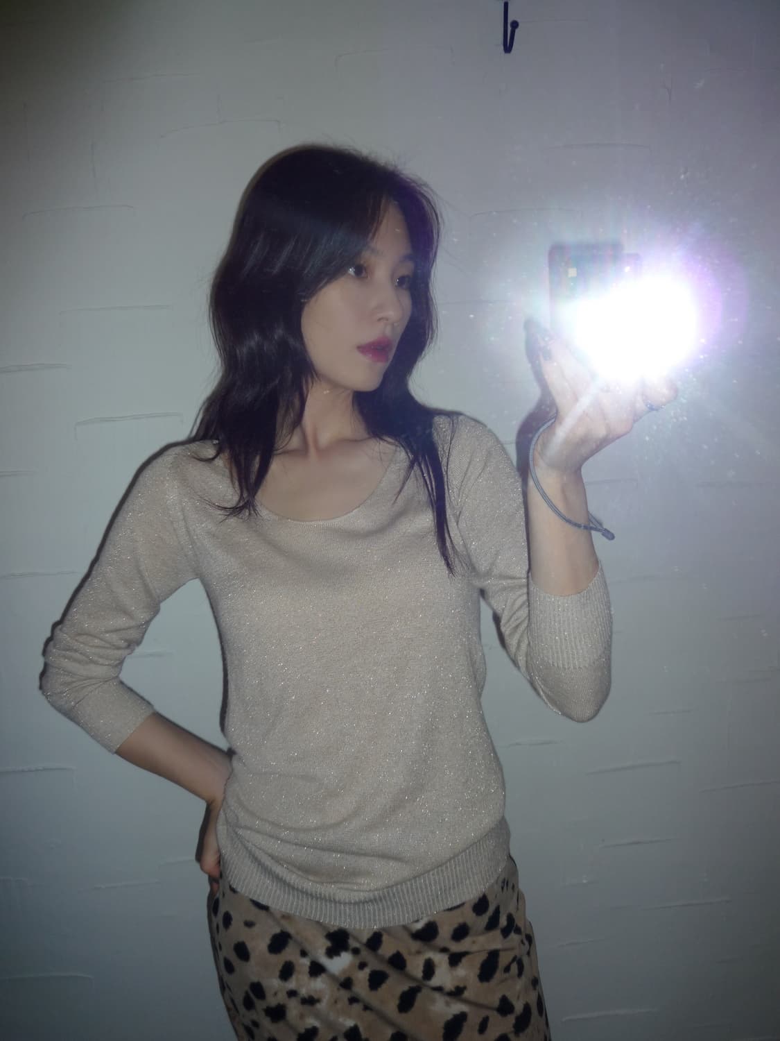 gold perl knit 상품이미지1