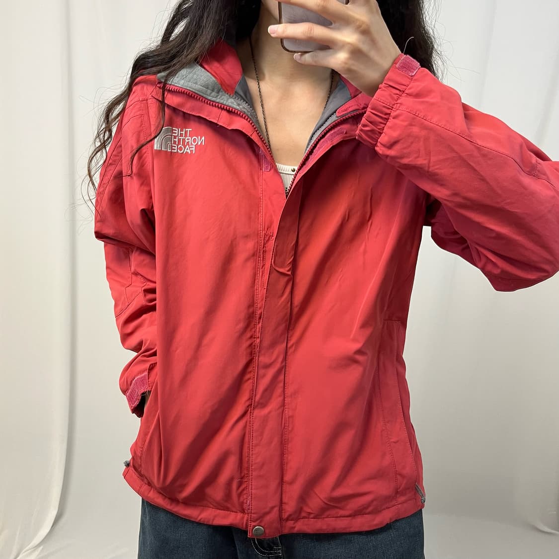 TheNorthFace pink windbreaker 상품이미지3