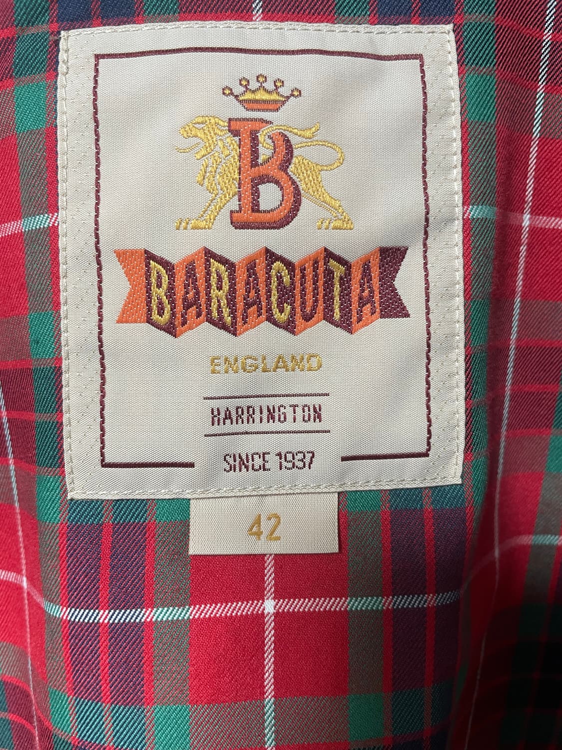 바라쿠타 g9 Harrington Jacket 상품이미지4