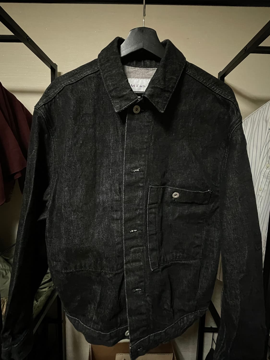 아트이프액츠 데님 트러커 자켓 상품이미지1