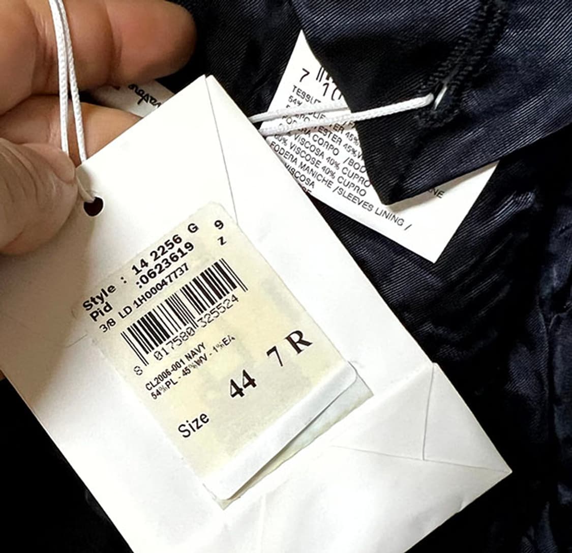 살바토레 페라가모 싱글 2B 블레이저 정장자켓 새상품 춘추 S 85-90 상품이미지3