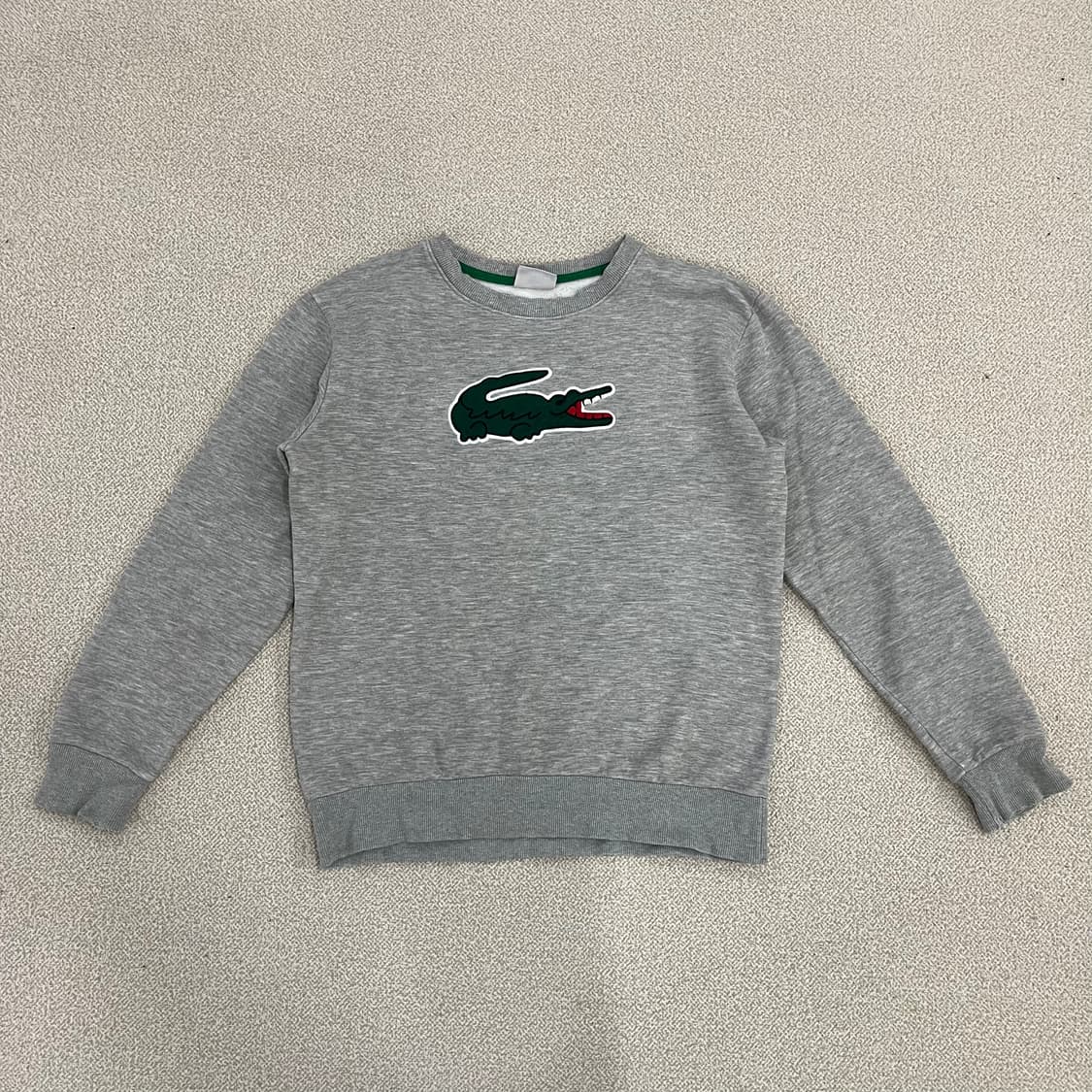 [4] 라코스테 빅로고 라운드넥 맨투맨 스웻셔츠 0114M1 상품이미지1