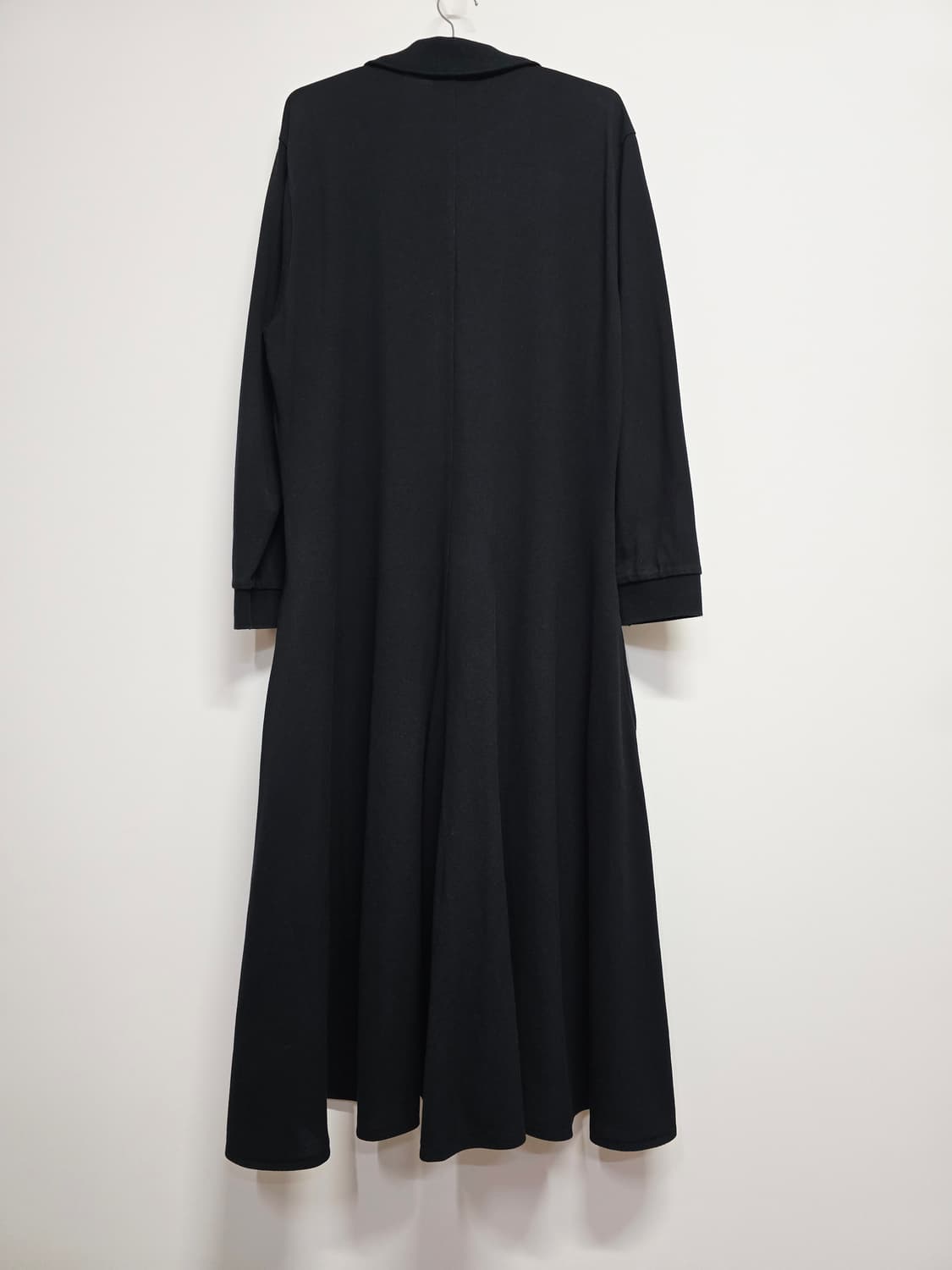 라코스테 블랙 롱 셔츠 원피스 상품이미지5