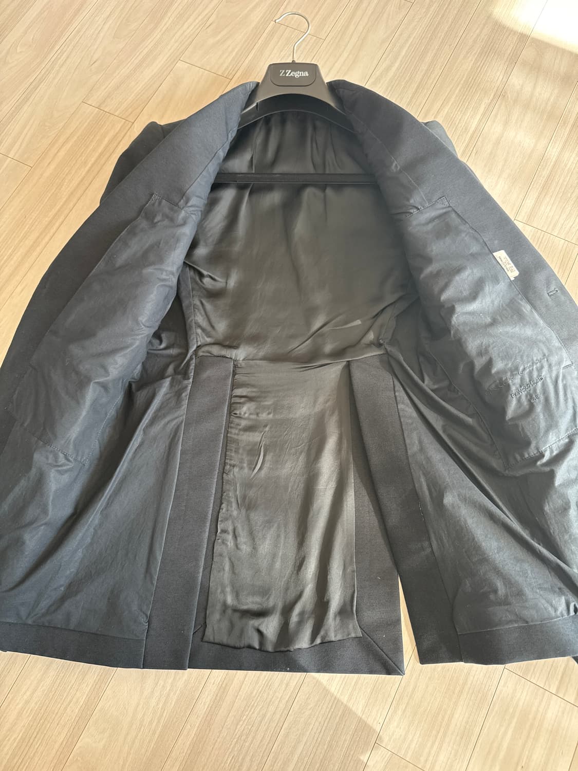 릭오웬스 다크 네이비 컬러 코튼자켓 상품이미지7