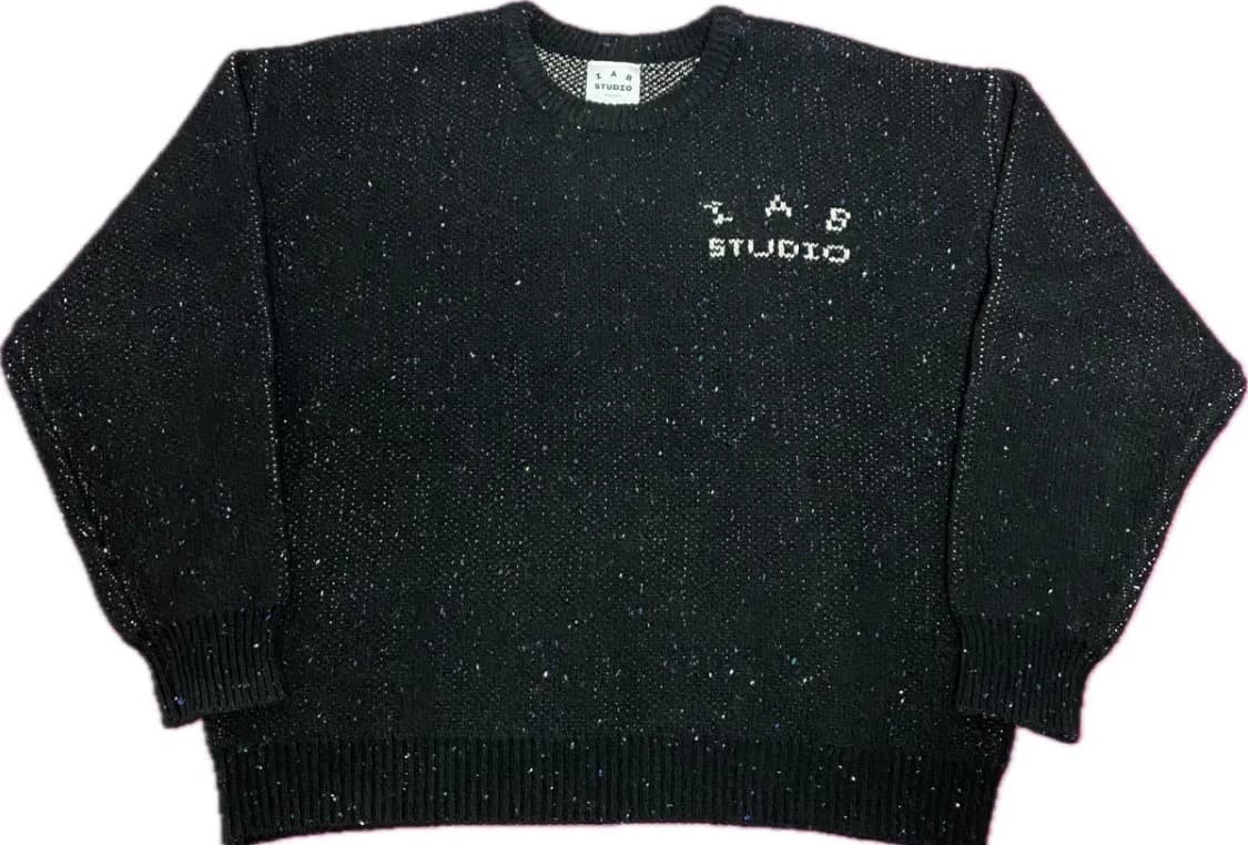 아이앱스튜디오 니트 블랙 L 상품이미지2