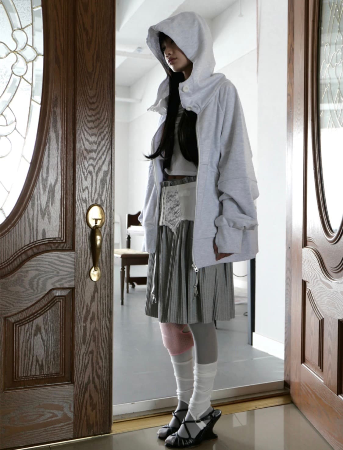 베이비랩 후디 후드집업 EGGSHELL HOODIE 상품이미지2