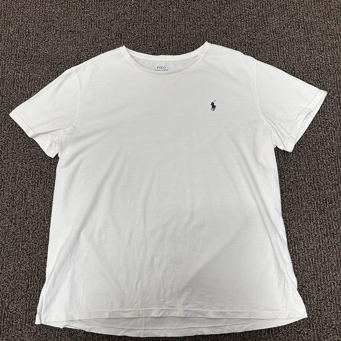 POLO 폴로 랄프로렌 반팔 티셔츠 화이트 XL 상품이미지1