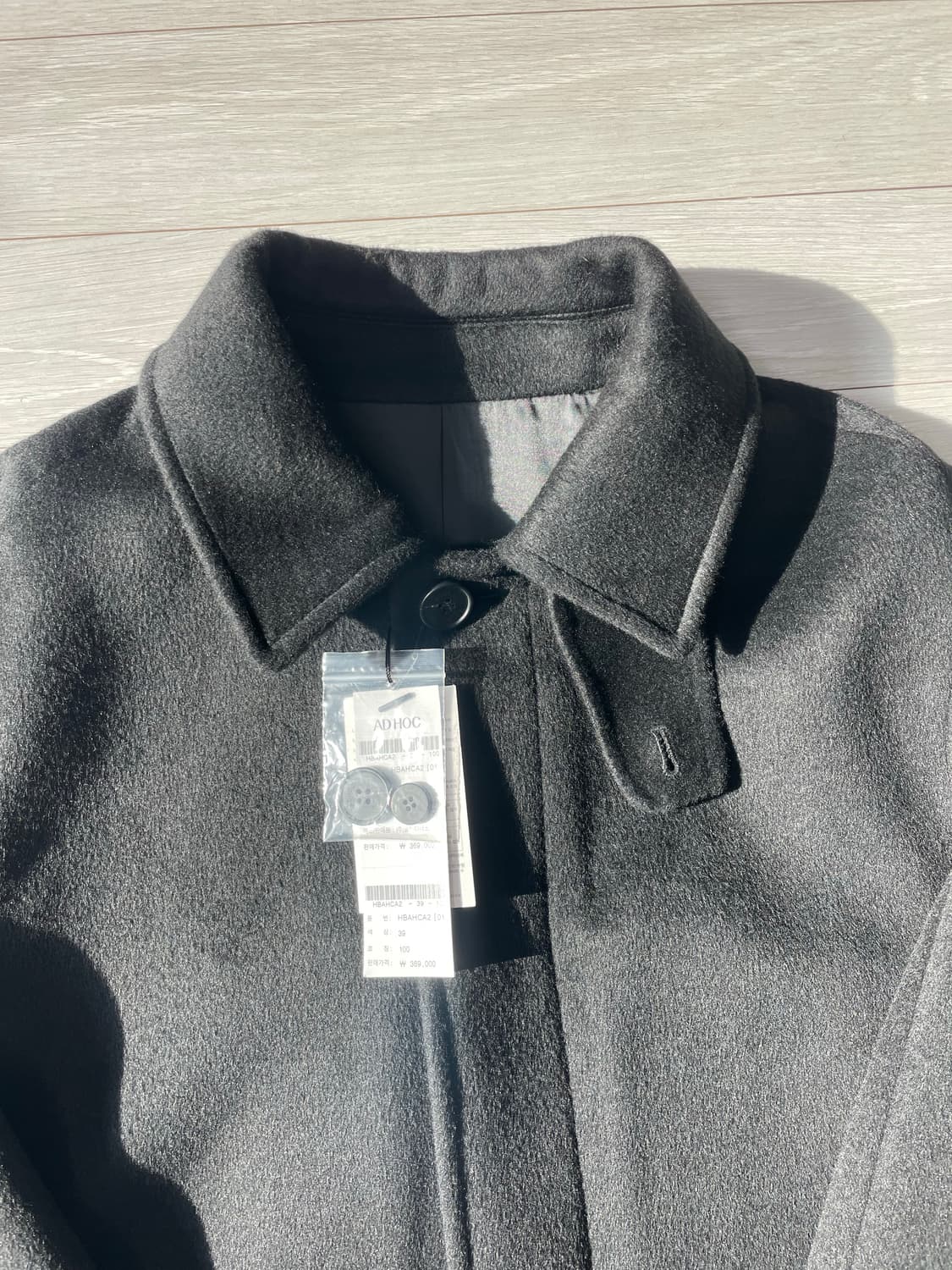 세미오버 하프 발마칸 코트 상품이미지5