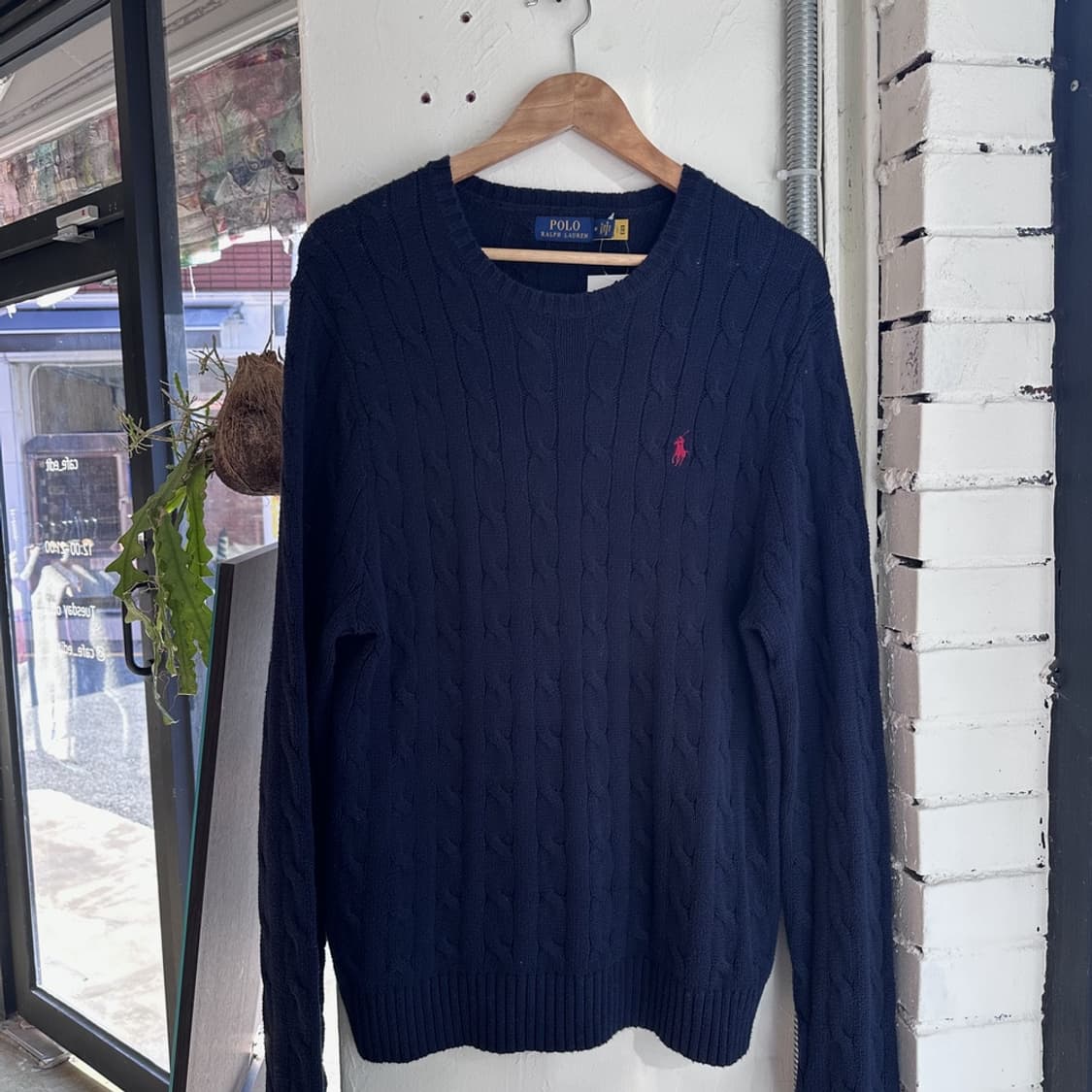 15400 - 폴로 랄프로렌 네이비 케이블 니트 상품이미지2