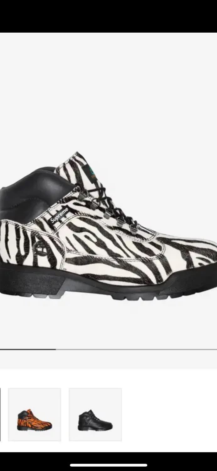 팀버랜드 슈프림 지브라 구해요 상품이미지1