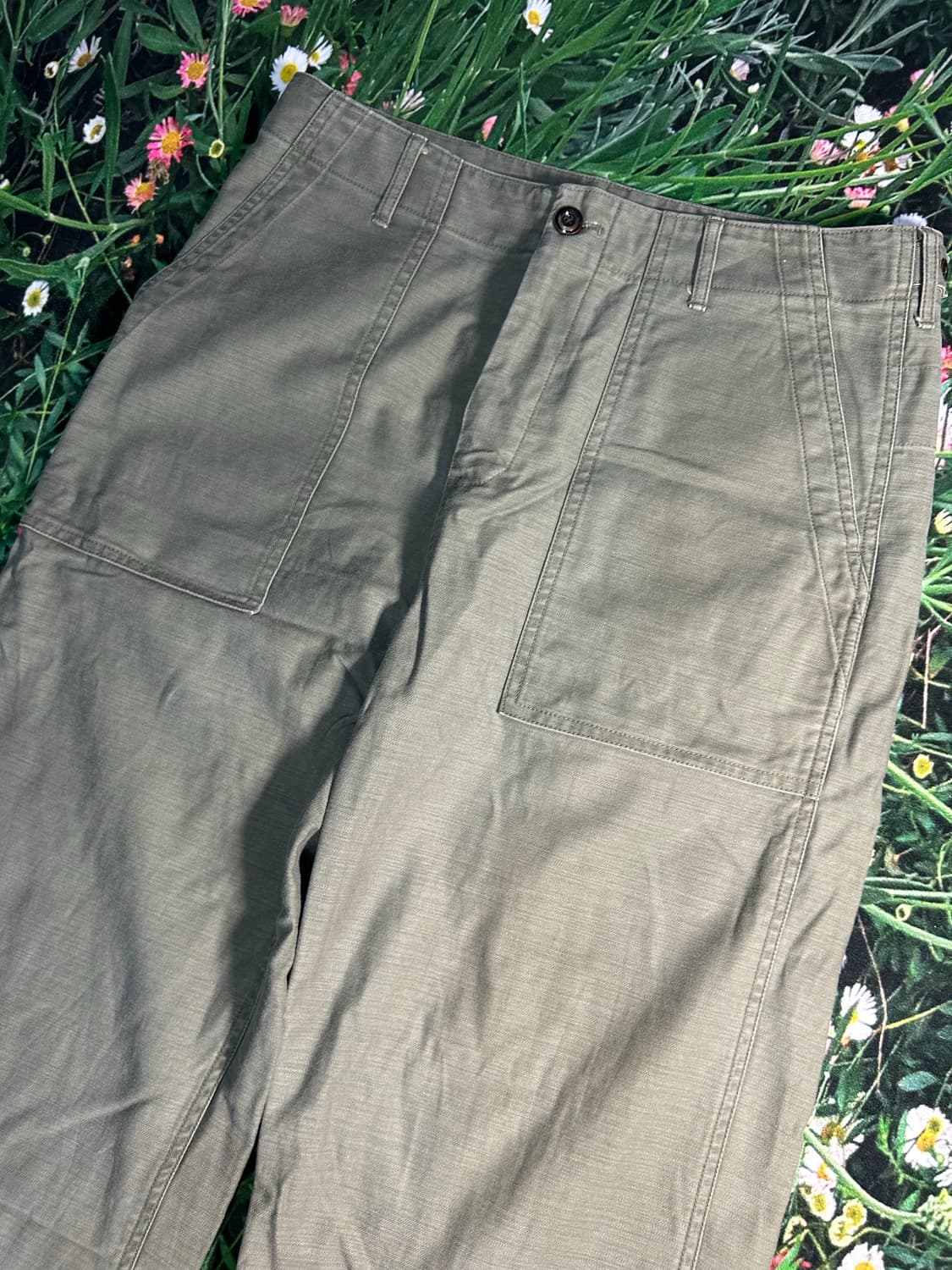 카미아 밀리터리 레귤러 퍼티그 팬츠 L 상품이미지3