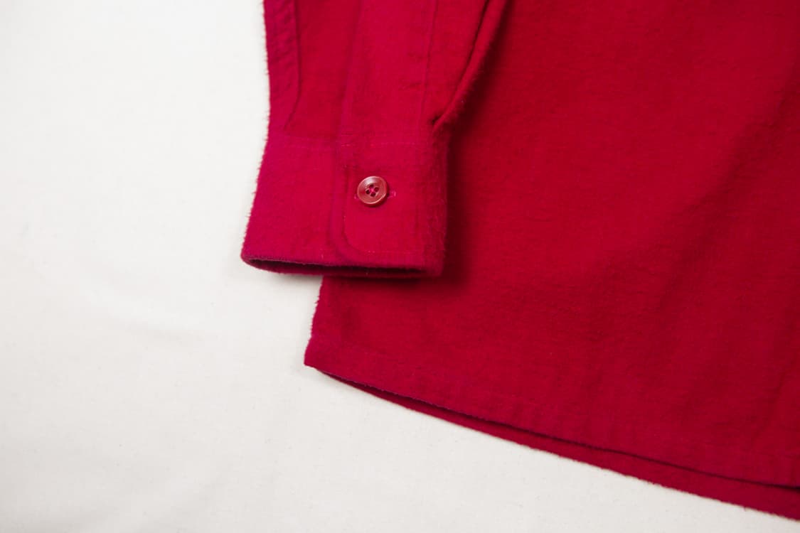 80s 엘엘빈 코튼 2 포켓 워크셔츠 상품이미지3