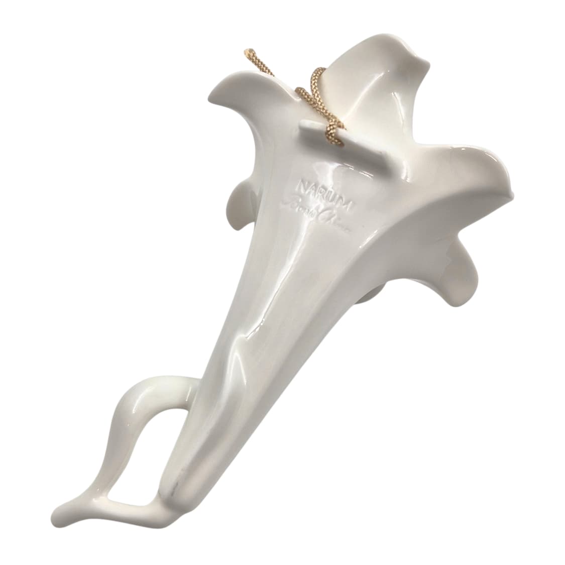 80s 나루미 본차이나 백합 벽걸이 꽃병 상품이미지5