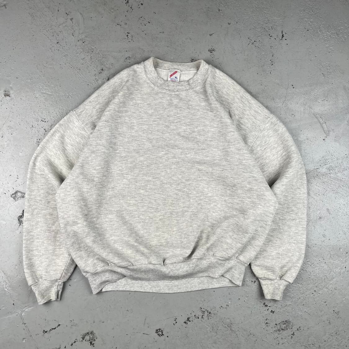 빈티지 블랭크 스웻셔츠 라이트그레이 상품이미지3