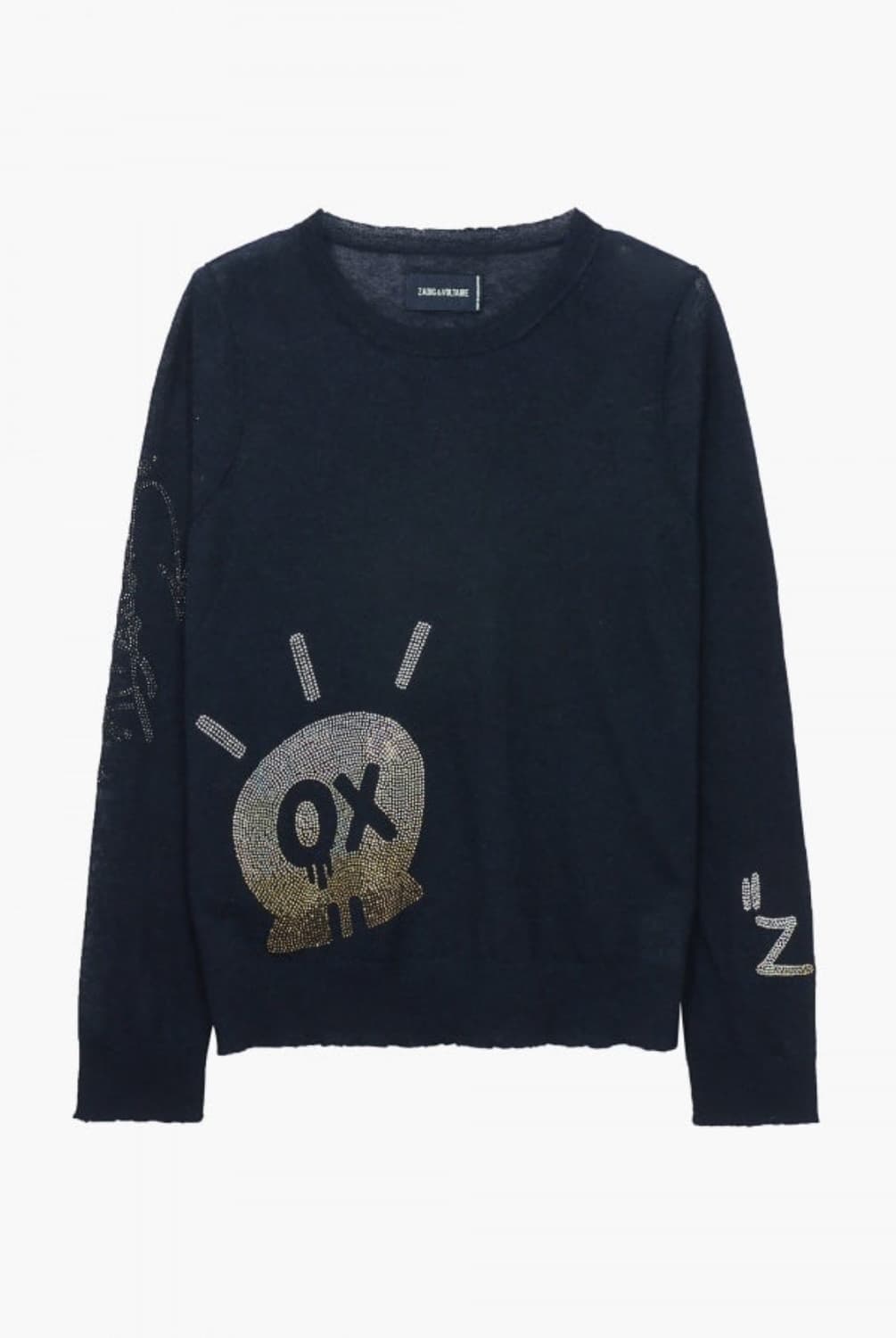 쟈딕앤볼테르 100% 캐시미어 스컬 스톤 니트 M사이즈 상품이미지1