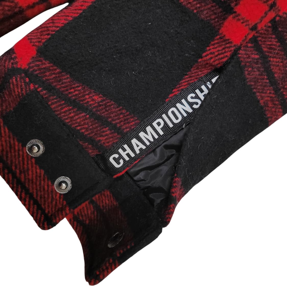 NBA 엔비에이 시카고불스 체크 누빔 점퍼 자켓 상품이미지6