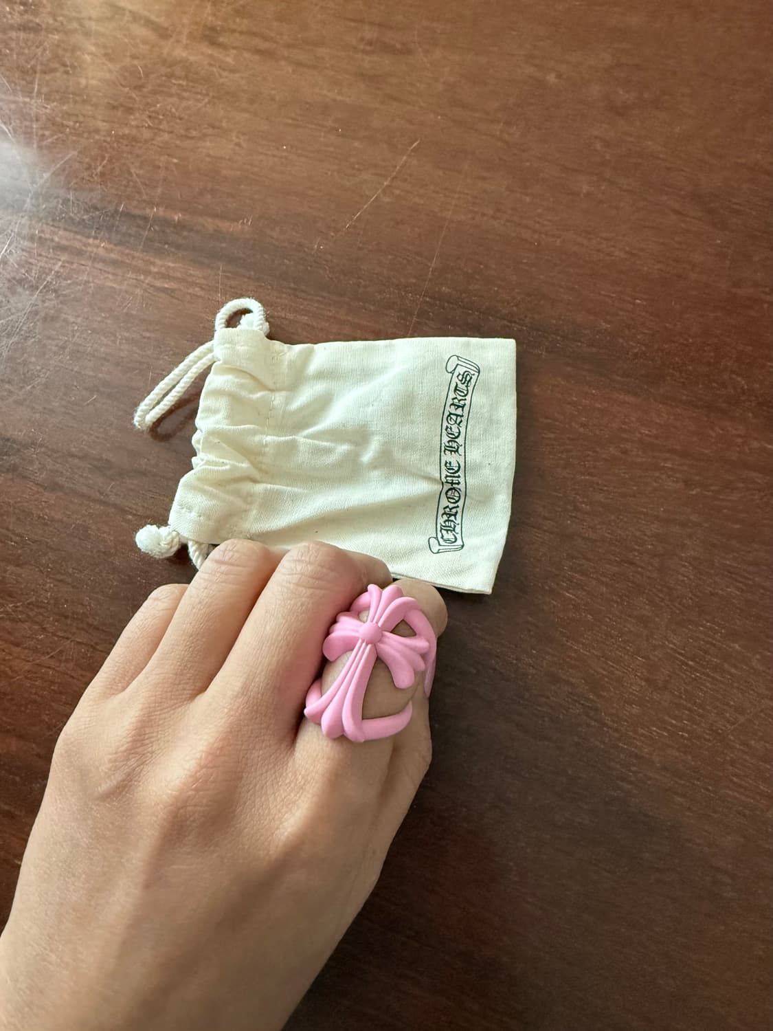 크롬하츠 실리콘 링 핑크  상품이미지1