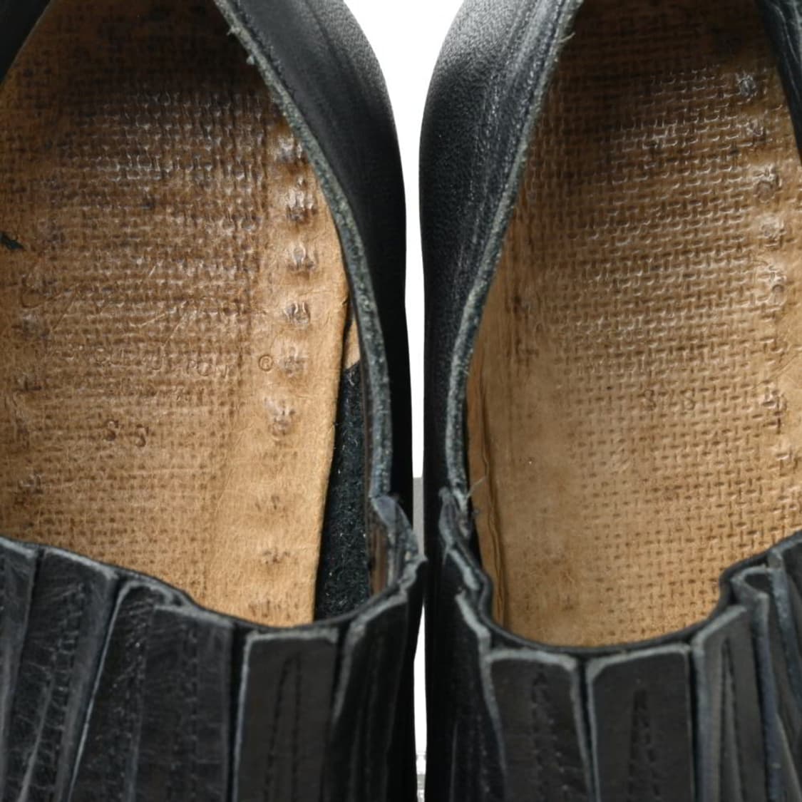 요지 야마모토 와이즈 컴퍼니 가죽 플랫슈즈 상품이미지10