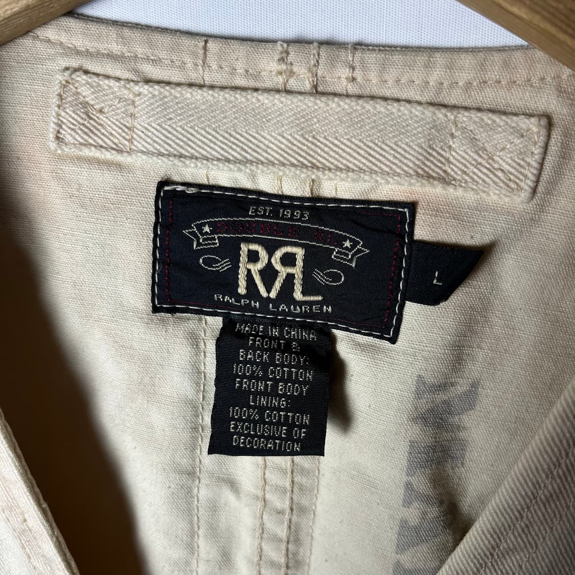 [RRL] 더블알엘 캔버스 헌팅 베스트 상품이미지7